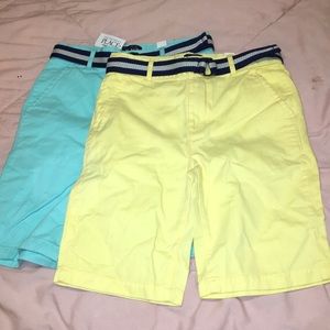 The Children’s Place Belted Chino Shorts Size 10
